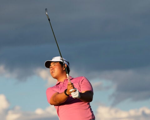 A 'Who's That?' list of dreamers joins Scheffler in 2nd at the US Open, needing to make up 6 shots