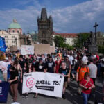 Thousands of Czechs rally against a government plan to overhaul the funding of public broadcasters