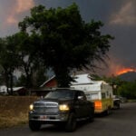 Heat, wind and drought conditions spark wildfires in US West