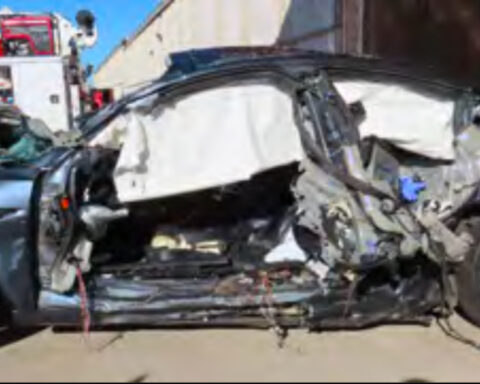 A crash with a sheriff’s deputy while running errands before their wedding changed everything for this couple