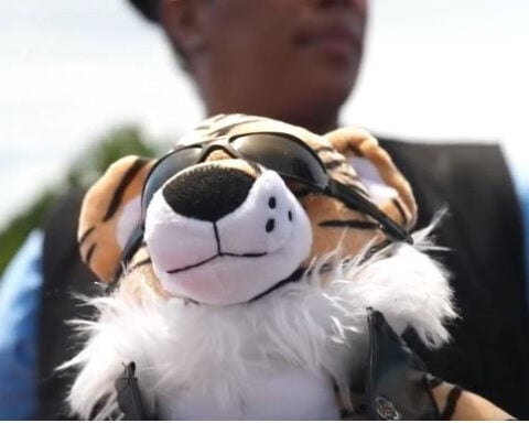He loved motorcycles. So 600 RVA riders strapped teddy bears to their bikes in his honor