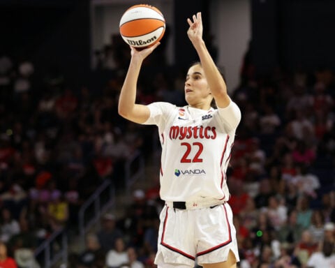Young Washington Mystics on rise after road wins over Liberty and Lynx