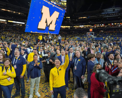 Mavericks are hiring national champ coach Dusty May away from Michigan, AP source says