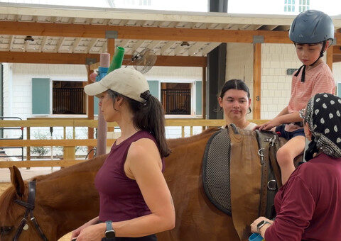 At Atlanta's Chastain Horse Park, 4-legged friends help patients of all ages through therapy