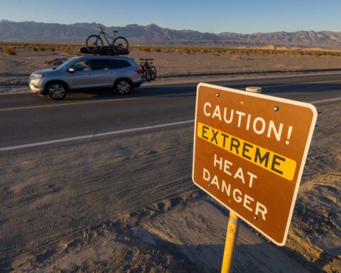 Dangerous heat wave in Europe
