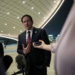 Rubio arrives in UAE with aim to head off Gulf Arab unease over tentative Iran deal