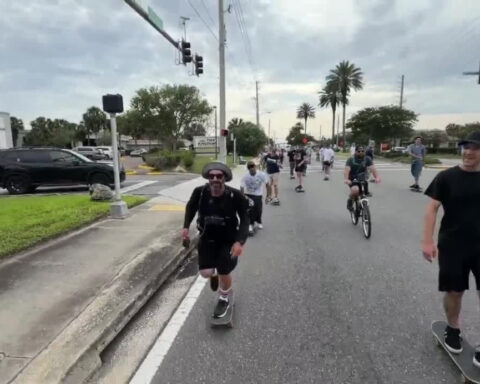 Skateboarder completes 3,000-mile journey across America, sets sights on Guinness record