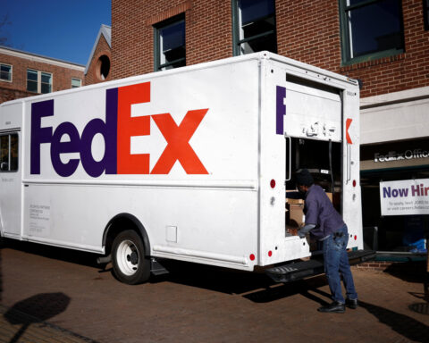 FedEx shares slide after margin drop, company eyes 11% rise in 2026 revenue