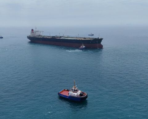 Brent settles at lowest since before start of Iran war as more tankers exit Hormuz