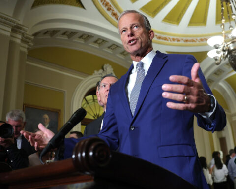 Trump is growing tired of hearing ‘no’ from Thune. GOP senators are lining up behind the majority leader