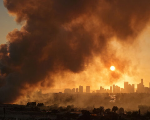 Burning throats and persistent headaches: What life is like in Los Angeles neighborhood plagued by a weeklong warehouse fire