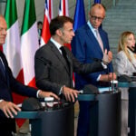 European leaders pledge unity after recent tensions ahead of NATO summit