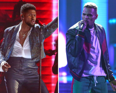 Usher says tour with Chris Brown is about more than 2 stars. He makes the case for R&B in stadiums