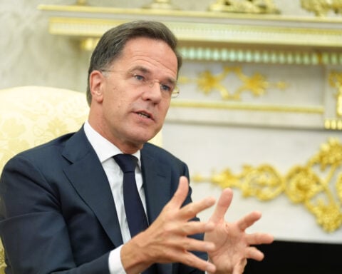 NATO's Trump whisperer meets the president in an effort to appease him before next month's summit