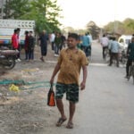 How one Indian textile worker copes with extreme heat in factory work and cramped living quarters