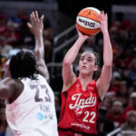 Caitlin Clark leaves Fever's loss with a back injury, doesn't return after 3rd-quarter scare