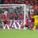 South Africa reaches World Cup knockout round for 1st time with 1-0 win over South Korea