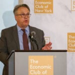 Fed's Williams: Inflation still too high, rate policy 'well positioned' to lower price pressures