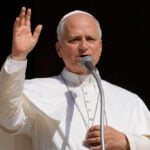 Pope Leo XIV receives World Series baseball from former White Sox catcher A.J. Pierzynski