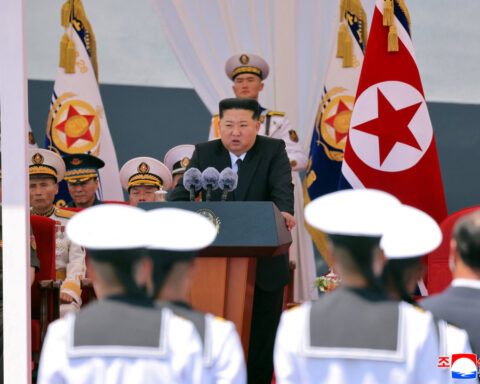 North Korean leader Kim oversees weapons tests to bolster firepower along border, KCNA says