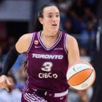 Marina Mabrey matches WNBA scoring record with 53 points to help Toronto rout Los Angeles