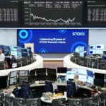 European shares slip on global tech slump; Zalando down on regulator action