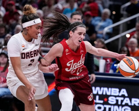 Caitlin Clark sidelined vs the Sparks as she recovers from back injury
