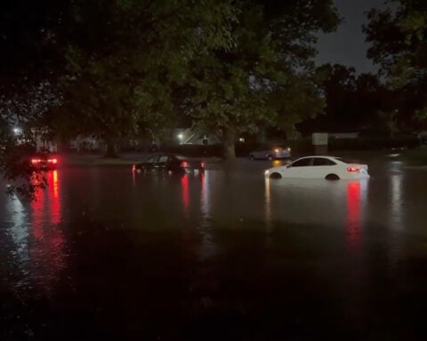 Flooding leads to road closures across Wichita, police respond to over 400 calls