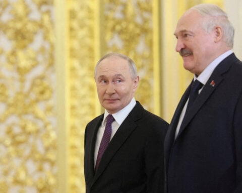 Putin, Lukashenko hold talks on Friday at tense point in Ukraine war