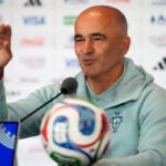 The sounds of Dua Lipa interrupt Portugal coach Roberto Martínez's World Cup news conference