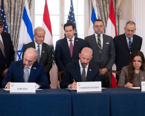 Israel and Lebanon sign framework agreement with US in 'first step' toward peace, Rubio says