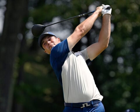 Scottie Scheffler misses out on another sub-60 round and posts 60 for early target at Travelers