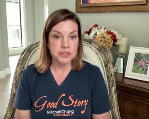 Her son died at swim school. Now she has a message for parents: stay there and watch your children.