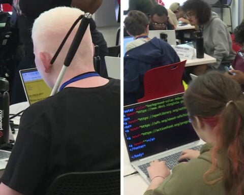 Summer program helps visually impaired students explore careers in technology and cybersecurity