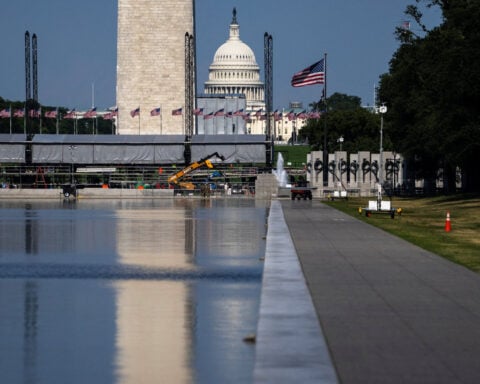 Trump says he will repair National Mall reflecting pool after July 4