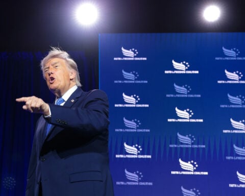 Trump ramps up attacks on Democrats as ‘godless Communists’ ahead of November’s midterms