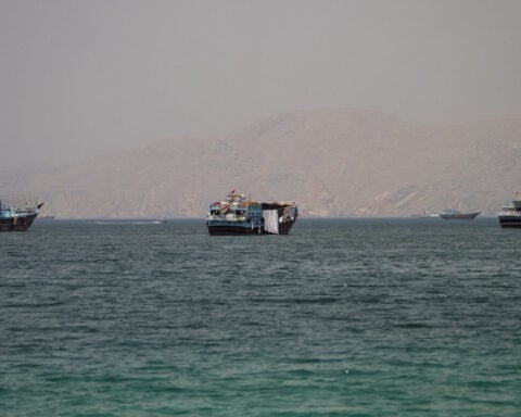 US strikes Iran in response to attack on cargo ship in Strait of Hormuz