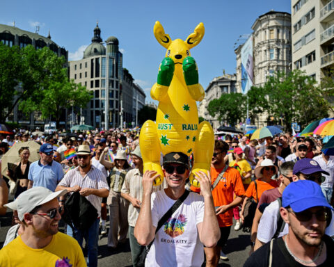 Thousands of Hungarians join first Budapest Pride march since Orban's defeat