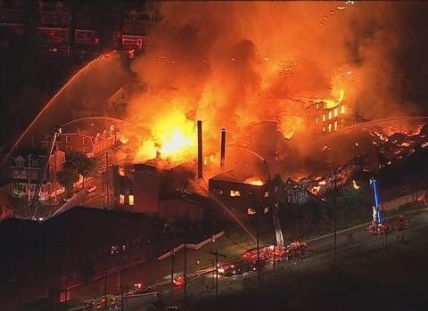 2 juveniles charged with arson and causing a catastrophe in massive fire