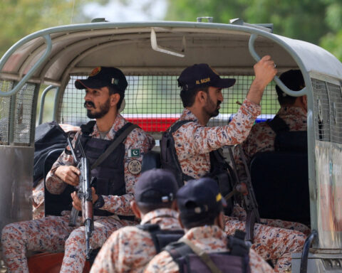 Three Pakistani rangers killed in Karachi attack, military says