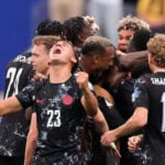 Canada beats South Africa 1-0 in World Cup's first knockout match on late goal by Stephen Eustáquio