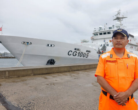Facing China, one Taiwan Coast Guard officer draws strength from the gods