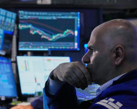 US stocks rise and recover some of their losses from a rare losing week