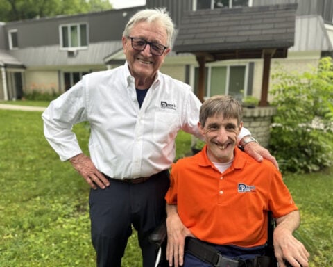 Retired teacher's dream of a safe home for his son with special needs becomes reality