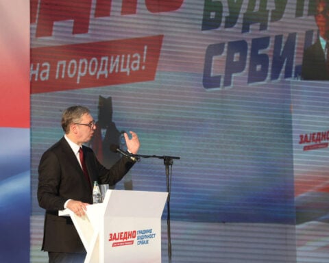 Serbia's Vucic eyes new political chapter as he steps down from presidency