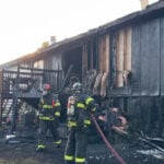 Olathe Fire Department says duplex fire that displaced 13 people started with fireworks