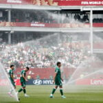 Soccer-'Heat dome' threatens sweltering conditions for World Cup fans, players