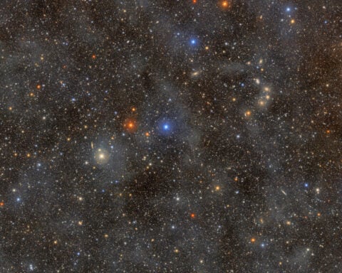 The largest digital camera ever built begins decade-long survey of the universe