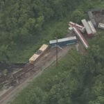 Train derailment prompts nearby residents to shelter in place