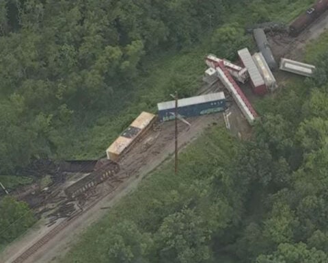 Train derailment prompts nearby residents to shelter in place